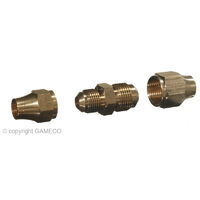 CATERING RESTAURANT-FITTINGS&VALVES REDUCING UNION 1/2FLARE x 3/8FLARE C/W NUT