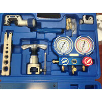 BN AIR CONDITIONER MANIFOLD GAUGE R410 R22 R134 FLARING TOOL SET KIT  VTB-5B-I