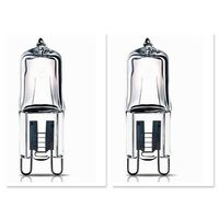 2 x Smeg Oven Halogen Lamp Light Bulb Globe F608X F610X FP610X FS61XNG FS61XNG8