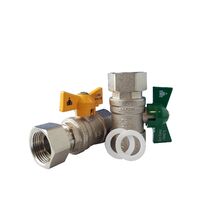 CATERING RESTAURANT-FITTINGS&VALVES CONTINUOUS FLOW BALL VALVE KIT 3/4 FEMALE