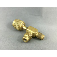 COMMERCIAL  FRIDGE  SERVICE  REPAIR BRASS ADAPTER 1/4MX1/4mx1/4F