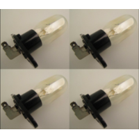 4 X Panasonic Microwave Oven Lamp Light Globe Bulb NN-ST557W NN-ST641W NN-ST651W