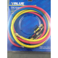 AIR CONDITIONER,  REFRIGERATION 60" LONG  5/16"  BALL VALVE  HOSE SET R410A