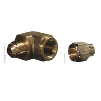 CATERING RESTAURANT-FITTINGS&VALVES FEMALE ELBOW 3/8FLARE x 3/8FBSP C/W NUT