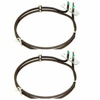 2 x Genuine Omega 900mm Oven Fan Forced Element OF901XA OF901XZ OF902XA OF902XZ