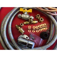 The Ultimate Weber Q Caravan gas hose bayonet retrofit LPG Nat Gas kit 5 M 3/8