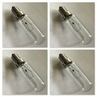 4 x Blanco Rangehood Lamp Light Bulb Globe BRF61W BRF61X BRF62X BRF92X