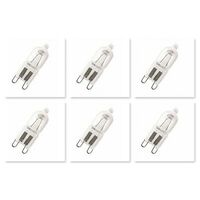 6 x Westinghouse PyroClean Oven Halogen Lamp Light Bulb Globe WVEP615W 944031689