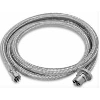 Premium Weber Q Baby Q 2m S/S Gas Hose Caravan Bayonet to 3/8 SAE HR10010 webber