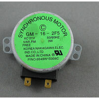 21VOLT LG KENMORE MICROWAVE OVEN TURNTABLE MOTOR GM-16-2F5 6549W1S006C