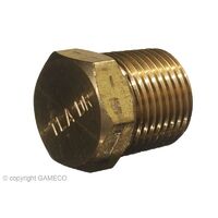 CATERING RESTAURANT-FITTINGS&VALVES TAPER PLUG 3/8MBSPT