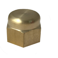 CATERING RESTAURANT-FITTINGS&VALVES FLARE CAP NUT 3/8 SAE