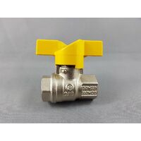 CATERING RESTAURANT-FITTINGS&VALVES BALL VALVE 3/8″ F&F BUTTERFLY HANDLE G52FF06