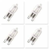 4 x 40W Smeg Oven Halogen Lamp Light Bulb Globe SA578X-8 SA578X-9 SA579X