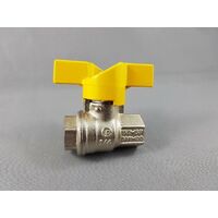 CATERING RESTAURANT-FITTINGS&VALVES BALL VALVE 1/4″ F&F BUTTERFLY HANDLE