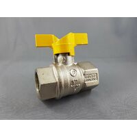 CATERING RESTAURANT-FITTINGS&VALVES BALL VALVE 1″ F&F BUTTERFLY HANDLE