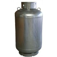 NEW 210Kg 499Lt LPG Galvanised Cylinder 13/4"Acme Filler  Vapour  & Luquid Valve