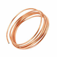 SOFT DRAWN 5/16" 8MM OD, 15 METRE ROLL  , PANCAKE COPPER TUBE AIR CON COIL