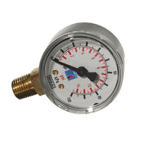 CATERING RESTAURANT PRESSURE GUAGE 100KPA (50MM) 1/4