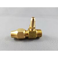 CATERING RESTAURANT-FITTINGS&VALVES TEST POINT 3/8″ M SAE FLARE X 3/8″ MBSP