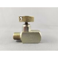 CATERING RESTAURANT-FITTINGS&VALVES HIGH PRESSURE STEEL NEEDLE VALVE 1/4M x 1/4F