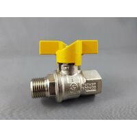 CATERING RESTAURANT-FITTINGS&VALVES BALL VALVE 1/2″ M&F BUTTERFLY HANDLE