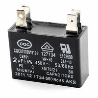 AIR CONDITIONER FAN  MOTOR CAPACITOR  2uF 450Volt CBB61