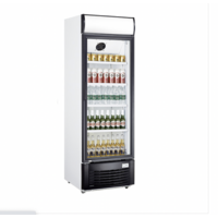 SHOP HOME  Upright Display Fridge 218Lt Glass Door Restaurant Cafe LG-228