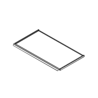 Genuine Tray Fat Stainless Steel 5 Burner 387mm X 880mm For Electrolux BS19350 Spare Part No: 190106