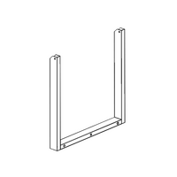 Genuine Leg Assembly Left Hand Stainless Steel Clubman For Electrolux BD16440 Spare Part No: 476043