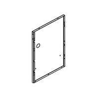 Genuine Panel Left Hand Side 1100 Odk For Electrolux BD16232 Spare Part No: 478402