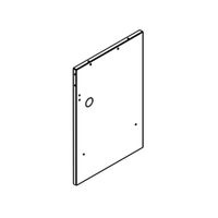 Genuine Panel Right Hand Side 1100 Odk For Electrolux BD16232 Spare Part No: 478403