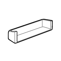 Genuine Bin Upper Door Shelf Food Compartment For Electrolux Spare Part No: 1051906