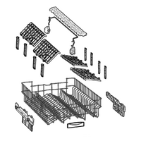 Genuine Basket Upper Complete Assembly For Electrolux Spare Part No: 37021974