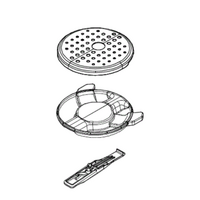 Genuine Tray Drip Set Assembly For Electrolux ELM6000K Spare Part No: 935800220