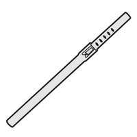 Genuine Tube Telescopic For Electrolux UTT7930WP Spare Part No: 4055185195