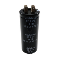 Genuine Capacitor 1000uf 420v 4pin For Electrolux ESD24HRA Spare Part No: RC-EZA250JBZZ