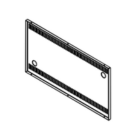 Genuine Panel Rear 4 Burner 1000r For Electrolux BD47542 Spare Part No: 471608-4