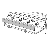 Genuine Trim Kit Sign 3000E/S 4 bnr built-in bbq  For Beefeater BS12840S Spare Part No: BS23134