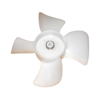 10cm Plastic CCW Condensor Fan 4.5mm Mounting & 4 Blades For Fridges and Freezers