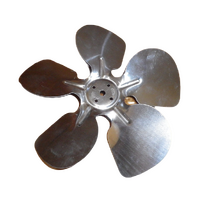 200mm 34Â° Aluminium Condensor Fan Blade 5 hole Mount & 5 Blades For Fridges and Freezers