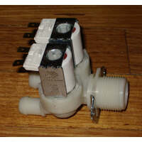 Dual Outlet 14mm Straight Inlet Valve For Washing Machines