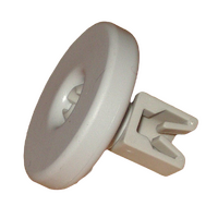 Dishwasher Light Grey Lower Basket Wheel For Blanco BIDW651 Dishwashers