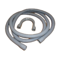 2.5metre Dishwasher Outlet Hose with 22mm Straight Ends For Washing Machines