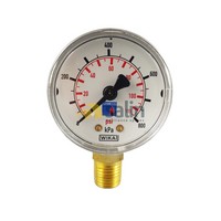 Gameco 800KPA Pressure Gauge with 1/4″ MBSP for LPG CARAVAN SHOP RESTUARANT