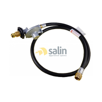 3000mm BBQ Hose Kit with Regulator Included for LPG CARAVAN SHOP RESTUARANT