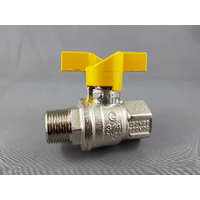 3/4″ M&F Butterfly Handle Ball Valve for LPG CARAVAN SHOP RESTUARANT