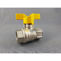 Butterfly Handle Ball Valve with 3/4″ F&F Connections for LPG CARAVAN SHOP RESTUARANT