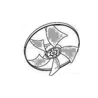 Genuine Blade Fan Axial Flow For Kelvinator KWH62HRE Spare Part No: 10331163