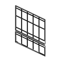 Genuine Filter Main Single 2 Required For Kelvinator KSV70HRF Spare Part No: 1112211202